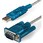 91cm USB-RS232Cシリアル変換ケーブル 1x USB A-1x DB-9(D-Sub 9ピン) シリアルコンバータ/変換アダプタ