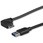 Micro USB 3.0 スリムケーブル オス/オス L型左向きマイクロUSB 2m