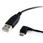 91cm micro USB変換ケーブル マイクロUSB左向きL型ケーブル USB A端子 オスーUSB micro-B端子 オス