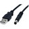 USB - 5V DC電源供給ケーブル 2m DCプラグ(外形5.5m/内径2.1mm)