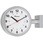 DOUBLE FACE CLOCK 170D ダブルフェイスクロック