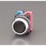 1a-1b/30mm押しボタンスイッチ(平型/黒)