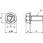 7マーク付フランジボルト 1種 セレート無(鉄/クロメート)(小箱)