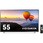 ワイドディスプレイ 54.6型/3840×2160/HDMI、DisplayPort、アナログRGB/ブラック/スピーカー：あり/サイネージに最適!