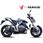 IXRACE HONDA CB 1000 R 08-15 Z7B ツインアップ スリップマフラー