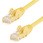 カテゴリ6 LANケーブル(Cat6) RJ45モールドコネクタ(ツメ折れ防止カバー付き) 1m イエロー