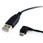91cm micro USB変換ケーブル マイクロUSB左向きL型ケーブル USB A端子 オスーUSB micro-B端子 オス