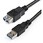USBケーブル/USB 3.0(5Gbps)/2m/Type-A - Type-A/オス - メス/SuperSpeed USB 3.2 Gen1 規格準拠/ブラック/USB 延長コード/リピーター エクステンダー ケーブル