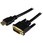 1.5m HDMI - DVI-D変換ケーブル HDMI オス - DVI-D オス