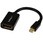 Mini DisplayPort - DisplayPort 変換アダプタ/15cm/ディスプレイポート 1.2/4K60Hz/mDPオス - DPメス
