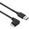 Micro USB 3.0 スリムケーブル オス/オス L型左向きマイクロUSB 2m