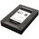 HDD/SSD用2.5インチ - 3.5インチ SATAハードドライブ変換ケース(アルミ製) 最大高さ12.5mm