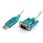 USB - RS232C シリアル変換ケーブル/91cm/ストレート/1x D-Sub 9 ピン/オス-オス/DB9 シリアルコンバーター アダプター