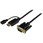 HDMI - VGAアクティブ変換ケーブルアダプタ 1.8m 1920x1200/ 1080p HDMI(オス) - アナログRGB/D-Sub15ピン(オス)
