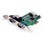 RS232Cシリアルアダプターカード/PCI Express/2ポート/16550 UART/標準(ロープロファイル付属)/Windows & Linux