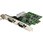 RS232Cシリアル2ポート増設PCI Expressカード 16C1050 UART内蔵