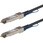 DAC Twinax ケーブル/50cm/Juniper製品EX-QSFP-40GE-DAC50CM互換/銅線ダイレクトアタッチケーブル/Juniperスイッチ対応