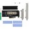 ヒートシンク搭載 M.2 NVMe SSD変換PCIeカード 上面取付タイプ