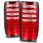 80 ランクル LEDテール ランドクルーザー80 LX450 FZJ80G L202 (レッドクリアー)