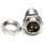 M8 CONN PANEL SCREW 4PIN M CONN M PIN