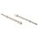 Harting 4-40メスネジロック ローレット頭ネジ 09 67 シリーズ f用途 D-subコネクタ