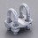 10mm ワイヤー十字クリップ