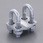 12mm ワイヤー十字クリップ