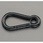51x 6.0mm スナップフック(スチール製/黒)