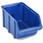145x240x127mm パーツトレー(重ね置型/青)