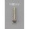 M6 x15mm 丸皿頭小ねじ(三価クロメート/10本)