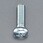 M3 x10mm 鍋頭小ねじ(ユニクロメッキ/70本)