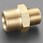 R 1/4"xR 1/4" ニップル