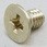 M2.6x 4mm 皿頭小ねじ(真鍮/75本)