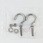 Φ2.52x22mm ナットねじ付フック(ステンレス/2本)