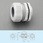 10.5-12.5mm/G1/2" ケーブルグラウンド(難燃型)