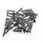 M3x16mm 皿頭タッピングビス(ステンレス/黒色/40本)