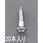 2.4x 10mm 皿頭木ねじ(ステンレス製/20本)