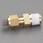 R 1/8"x 6mm ユニオン(ハーフ/黄銅製)