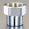G 1/2"xR 1/2"/呼13 ねじ変換アダプター