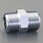 R 1/2"xR 3/4" 給水管ニップル(クロムメッキ)