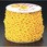 6.0mmx50m プラスチックチェーン(黄)