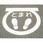 600x600mm 路面道路標識[とまれ]