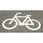 1000x700mm 路面道路標識[自転車]
