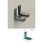 40x15x5mmアングル型保護キャップ(グレー/2個