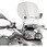 エアフロースライディング ウインドスクリーン BMW F 700 GS H×W ma× 53×51 cm 12 cm スライディング D5107KIT ブラケット付属