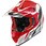 オフロードヘルメット 60.1 INVERT Red/ホワイト/ブラック サイズ 63/XXL