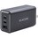 AC充電器 120W USB PD対応 3ポート Type-C×2 USB-A 1ポート最大100W 折りたたみ式プラグ