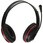 両耳ヘッドバンド式ステレオヘッドセット 大型ドライバー搭載/4極ミニプラグ接続 ブラック