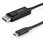 USB-C - DisplayPort 1.4 変換ケーブル/1m/双方向変換対応/8K60Hz/HBR3、HDR、DSC対応/USBタイプC - DP Altモード/ディスプレイアダプタケーブル