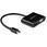 Mini DisplayPort-HDMI VGA変換アダプタ 4K/60Hz Thunderbolt 2/サンダーボルト2からVGA/HDMIに変換
